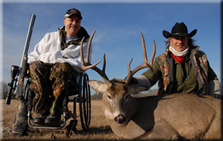 Al Semeniuk with Jim Shockey